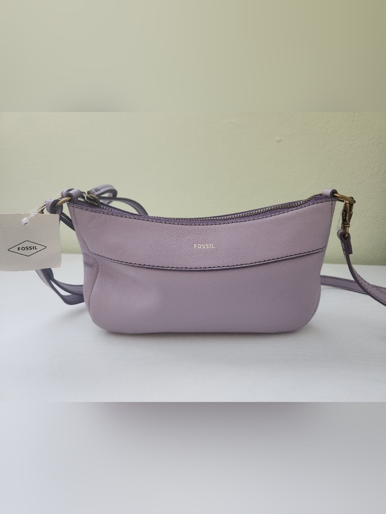 Fossil Handbags - NWT Fossil Lavender Leather Crossbody Or Shoulder Purse